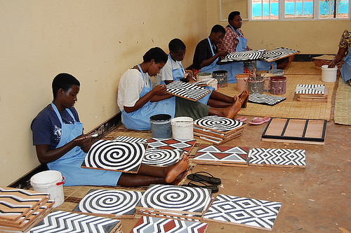Imigongo: colores de arte de Ruanda